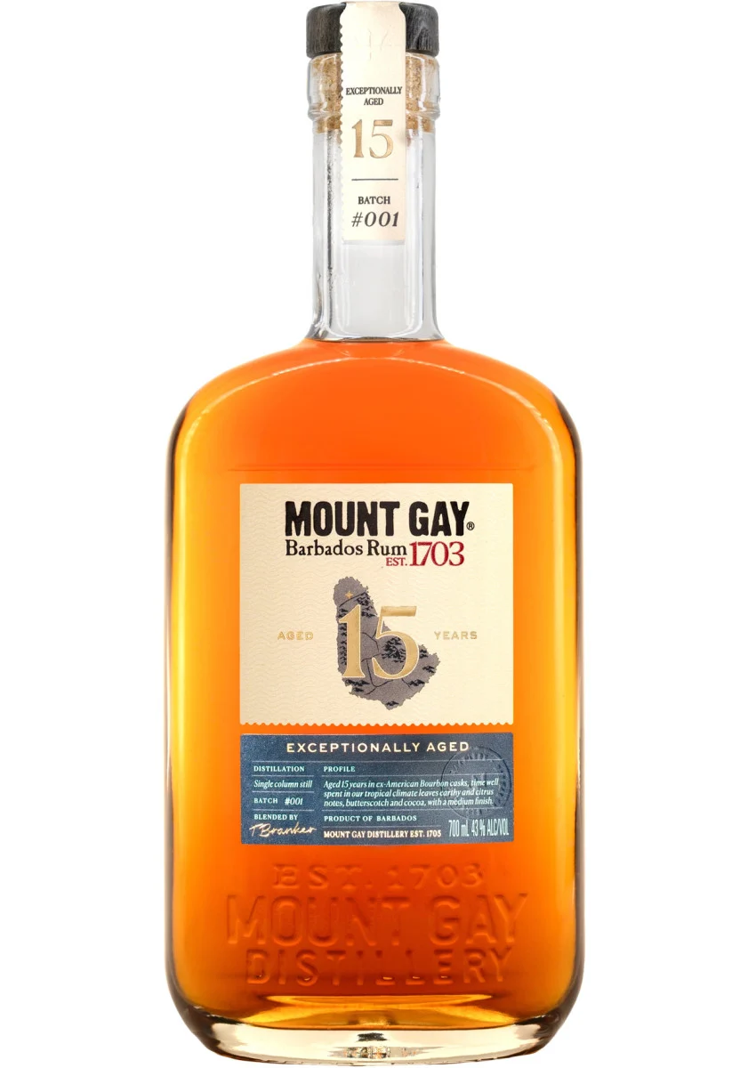 Mount Gay Exceptionally Aged 15 yrs (0.70L)